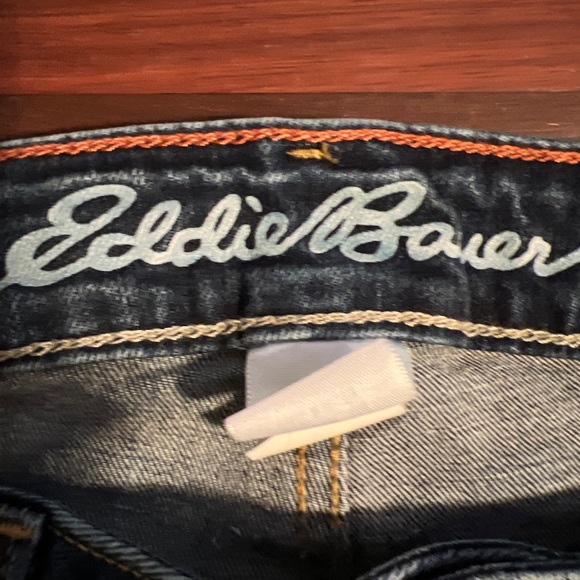 Women’s Eddie Bauer Curvy Straight Jeans Size 12 - Picture 3 of 5